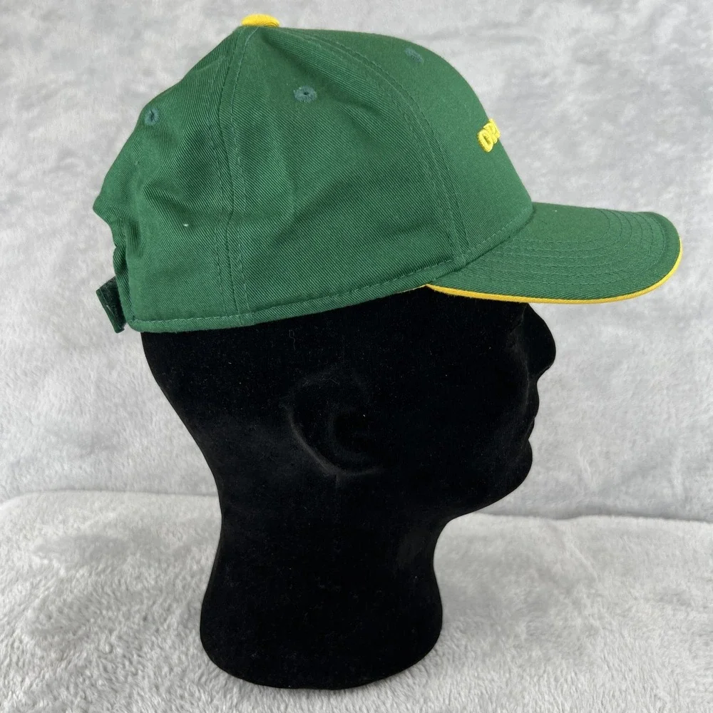 Gen 2 Oregon Ducks Embroidered Hat Youth Green Yellow NCAA Adjustable Kids Cap
